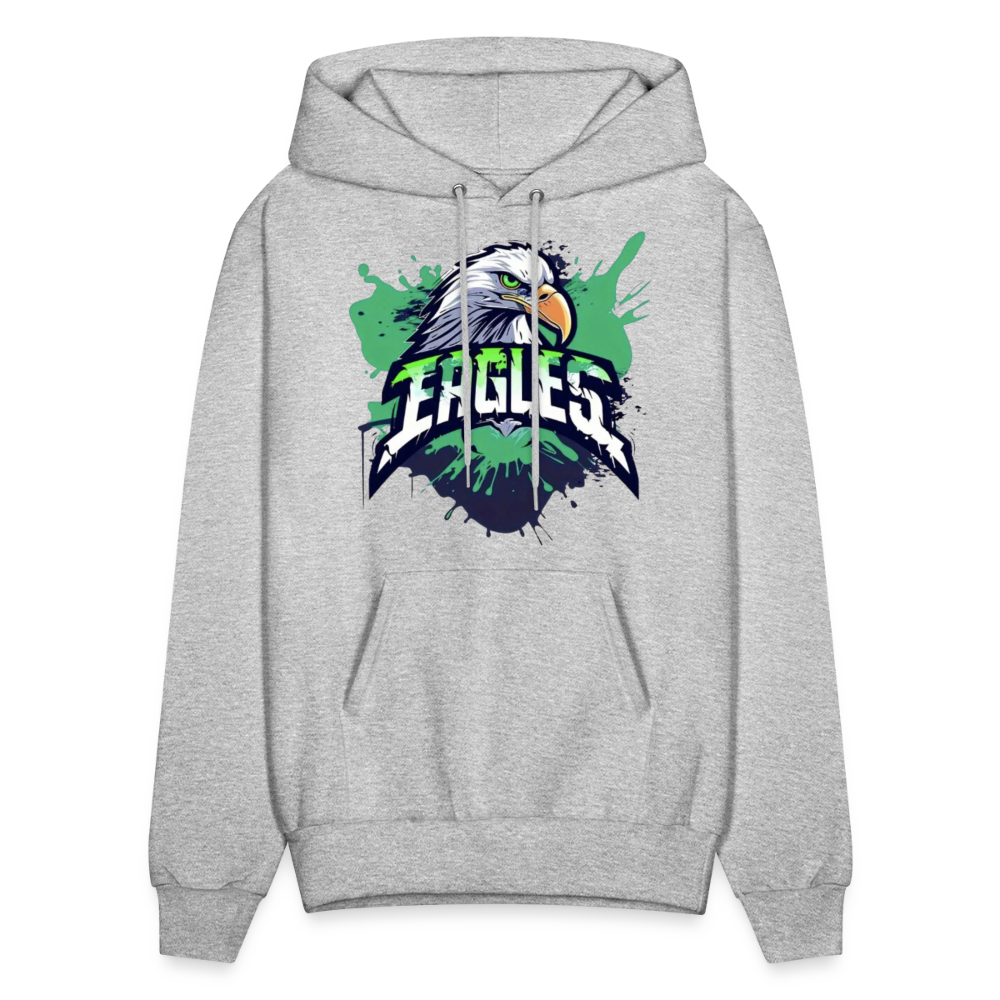 Eagles Philadelphia Football Fans Men's Hoodie - heather gray