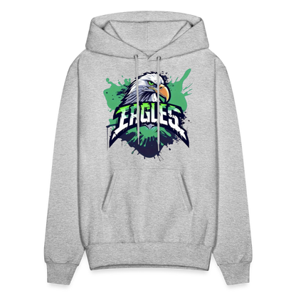 Eagles Philadelphia Football Fans Men's Hoodie - heather gray