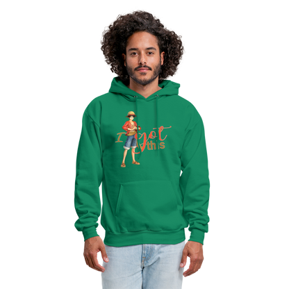 One Piece Anime Designed with Motivational and Inspirational "I Got This" Hoodie - kelly green