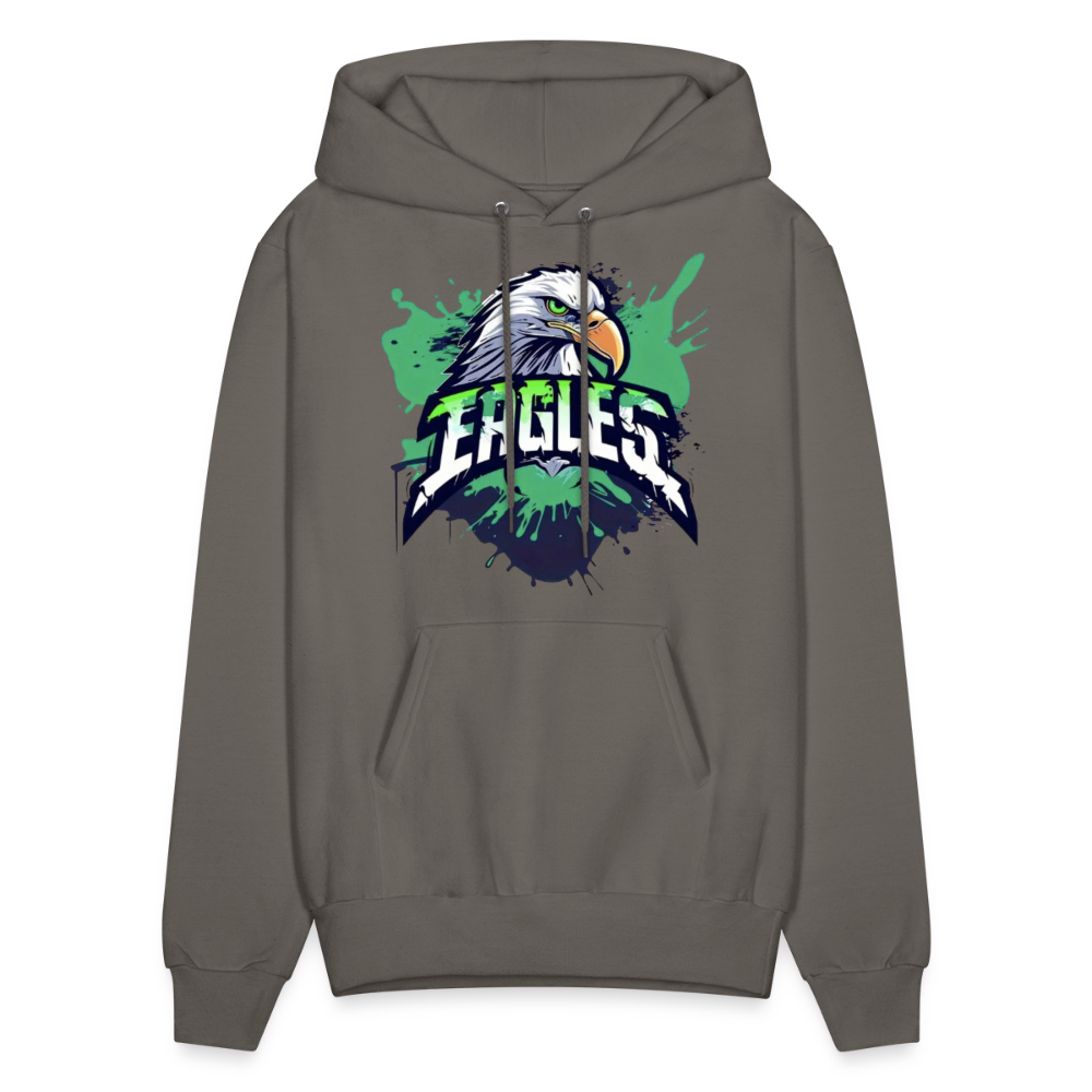 Eagles Philadelphia Football Fans Men's Hoodie - asphalt gray