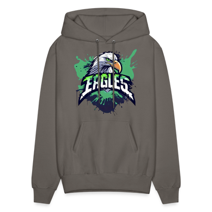 Eagles Philadelphia Football Fans Men's Hoodie - asphalt gray