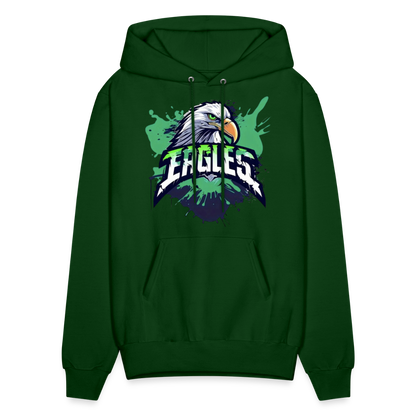 Eagles Philadelphia Football Fans Men's Hoodie - forest green