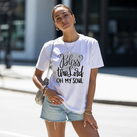 Bless The Lord - Womens Crewneck T-shirt