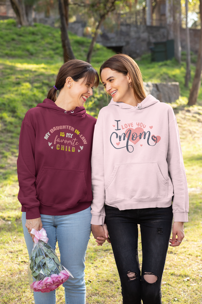I Love You Mom - Pullover Hoodie