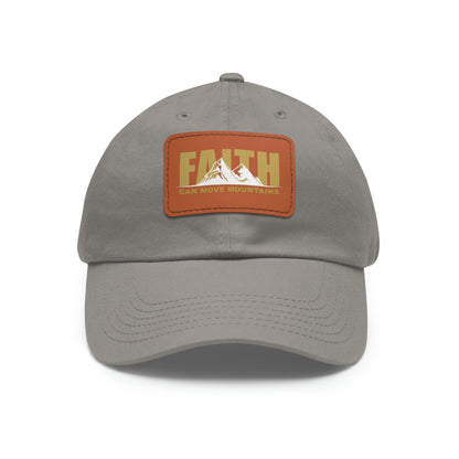 Popular Inspiring Quote Faith Can Move Mountains Baseball Hat