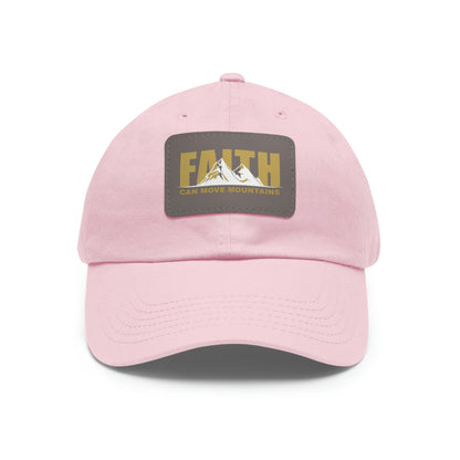 Popular Inspiring Quote Faith Can Move Mountains Baseball Hat
