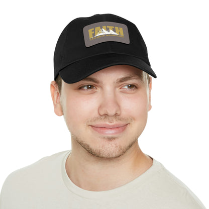 Popular Inspiring Quote Faith Can Move Mountains Baseball Hat
