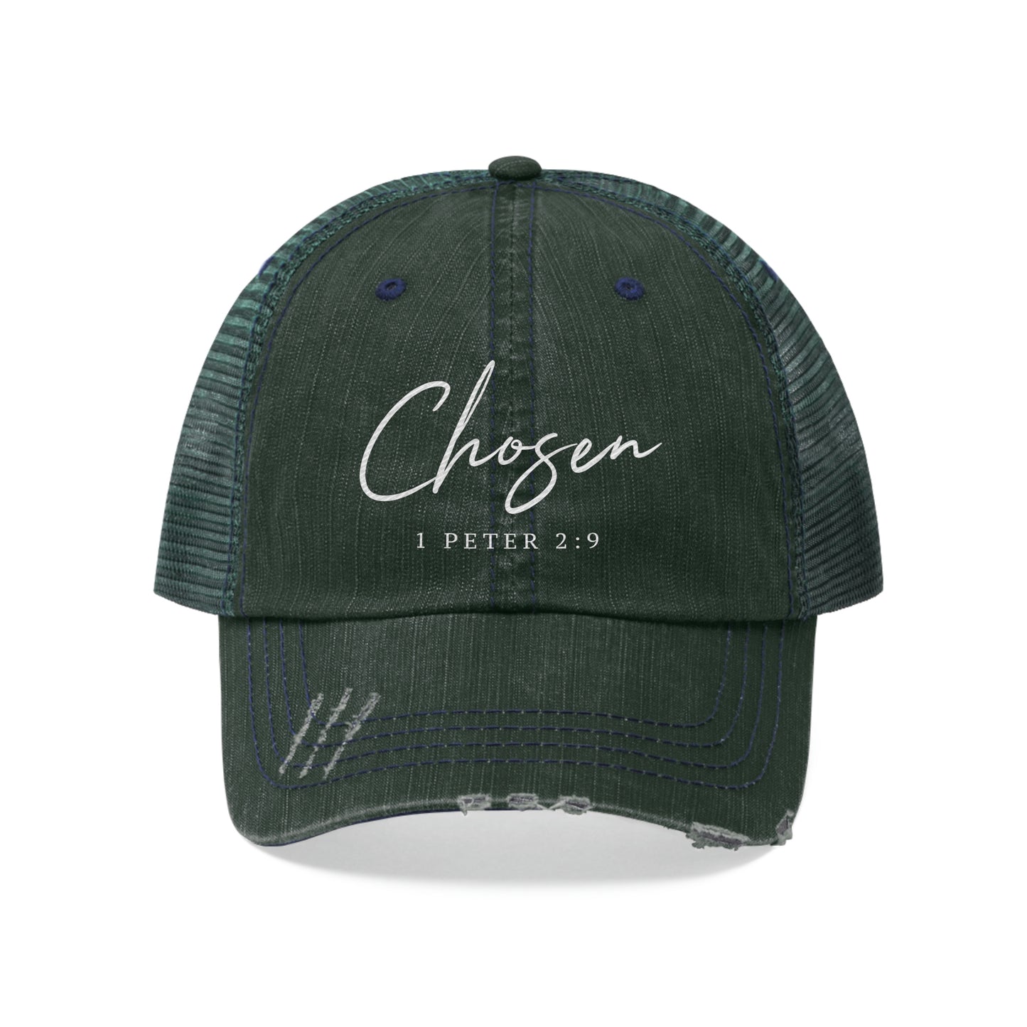 Inspiring Biblical "Chosen" Trucker Hat for Men and Women