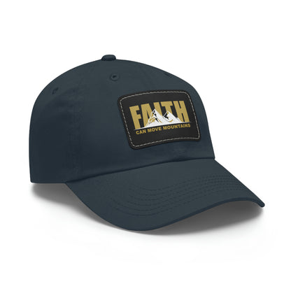 Popular Inspiring Quote Faith Can Move Mountains Baseball Hat