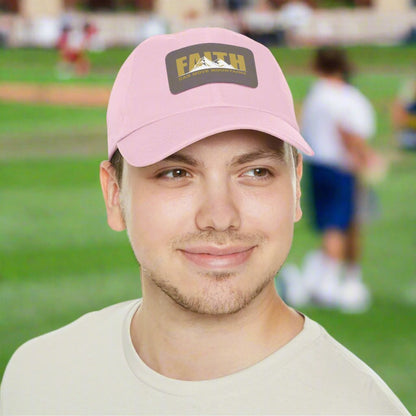 Popular Inspiring Quote Faith Can Move Mountains Baseball Hat