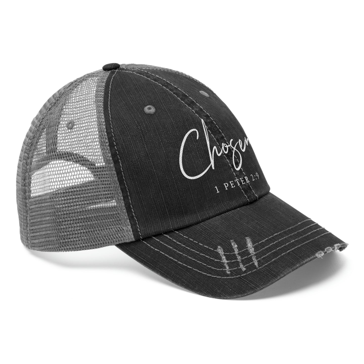 Inspiring Biblical "Chosen" Trucker Hat for Men and Women