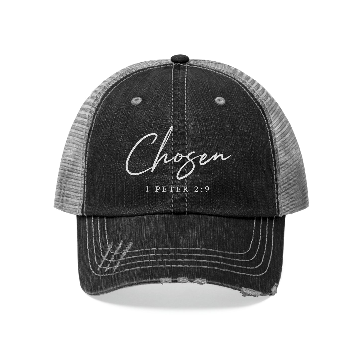 Inspiring Biblical "Chosen" Trucker Hat for Men and Women