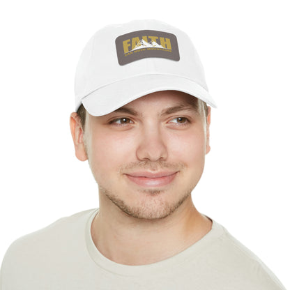 Popular Inspiring Quote Faith Can Move Mountains Baseball Hat