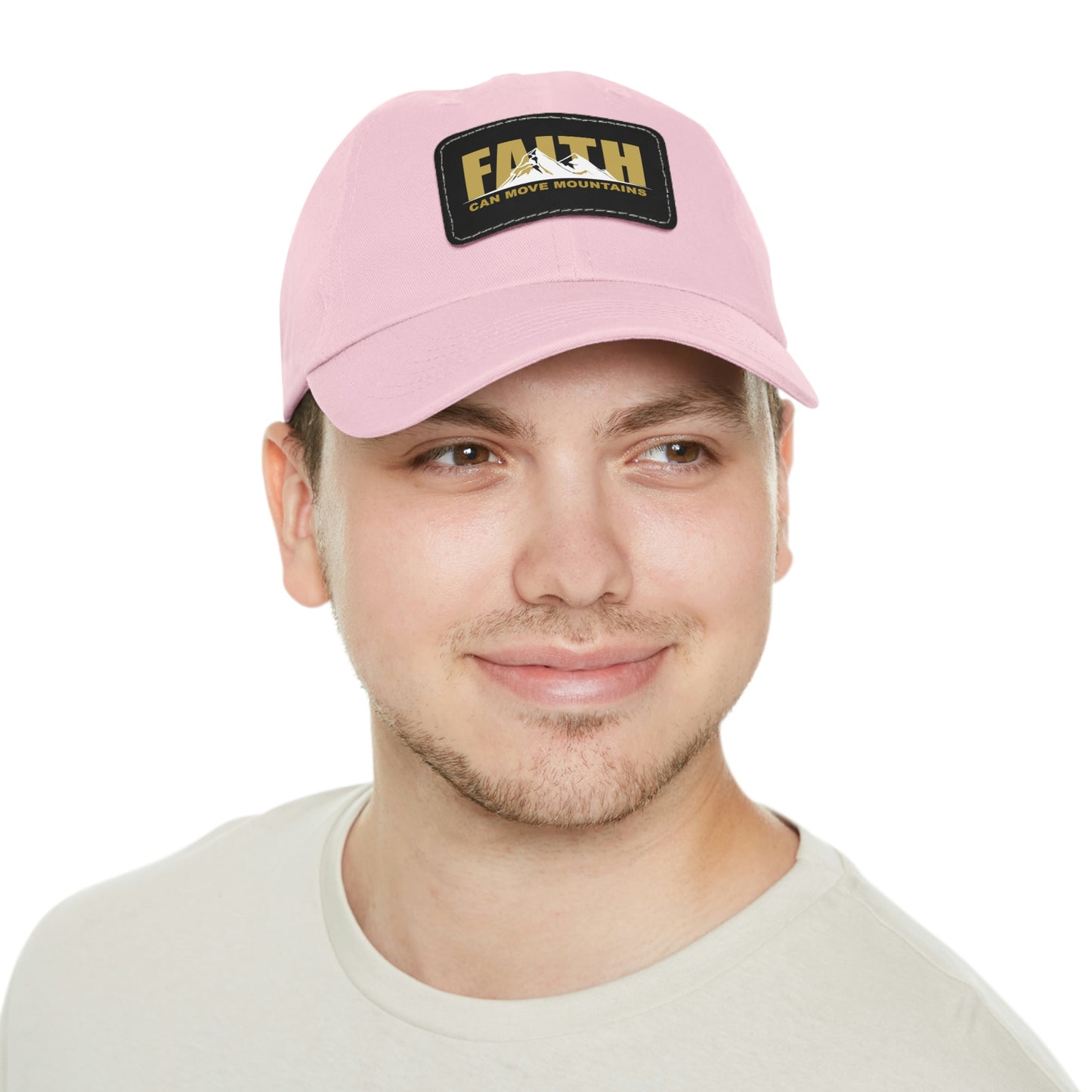Popular Inspiring Quote Faith Can Move Mountains Baseball Hat