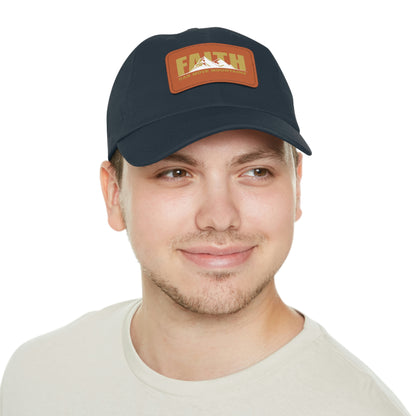 Popular Inspiring Quote Faith Can Move Mountains Baseball Hat