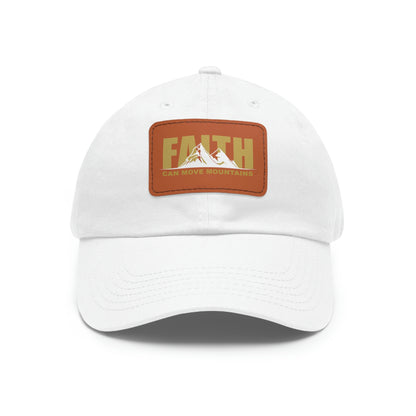 Popular Inspiring Quote Faith Can Move Mountains Baseball Hat
