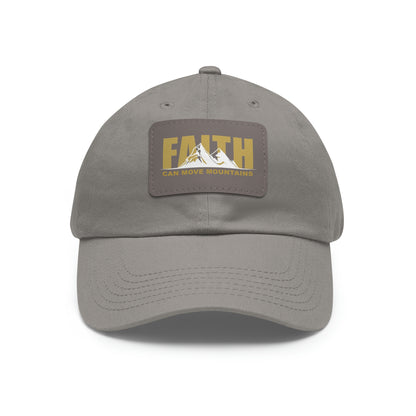 Popular Inspiring Quote Faith Can Move Mountains Baseball Hat