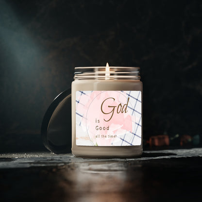 God is Good All the Time - Scented Soy Candle, 9oz
