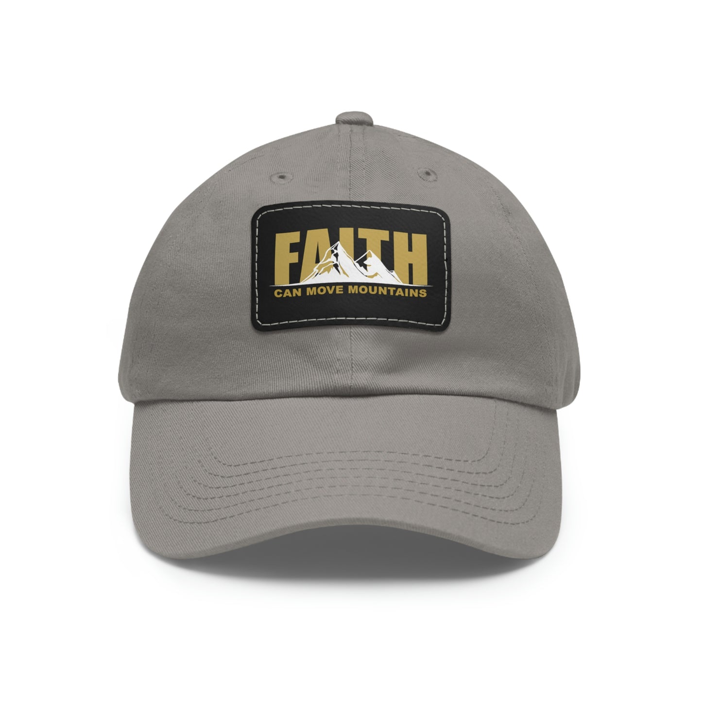 Popular Inspiring Quote Faith Can Move Mountains Baseball Hat