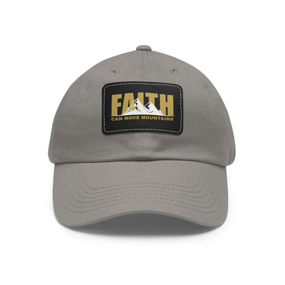Popular Inspiring Quote Faith Can Move Mountains Baseball Hat