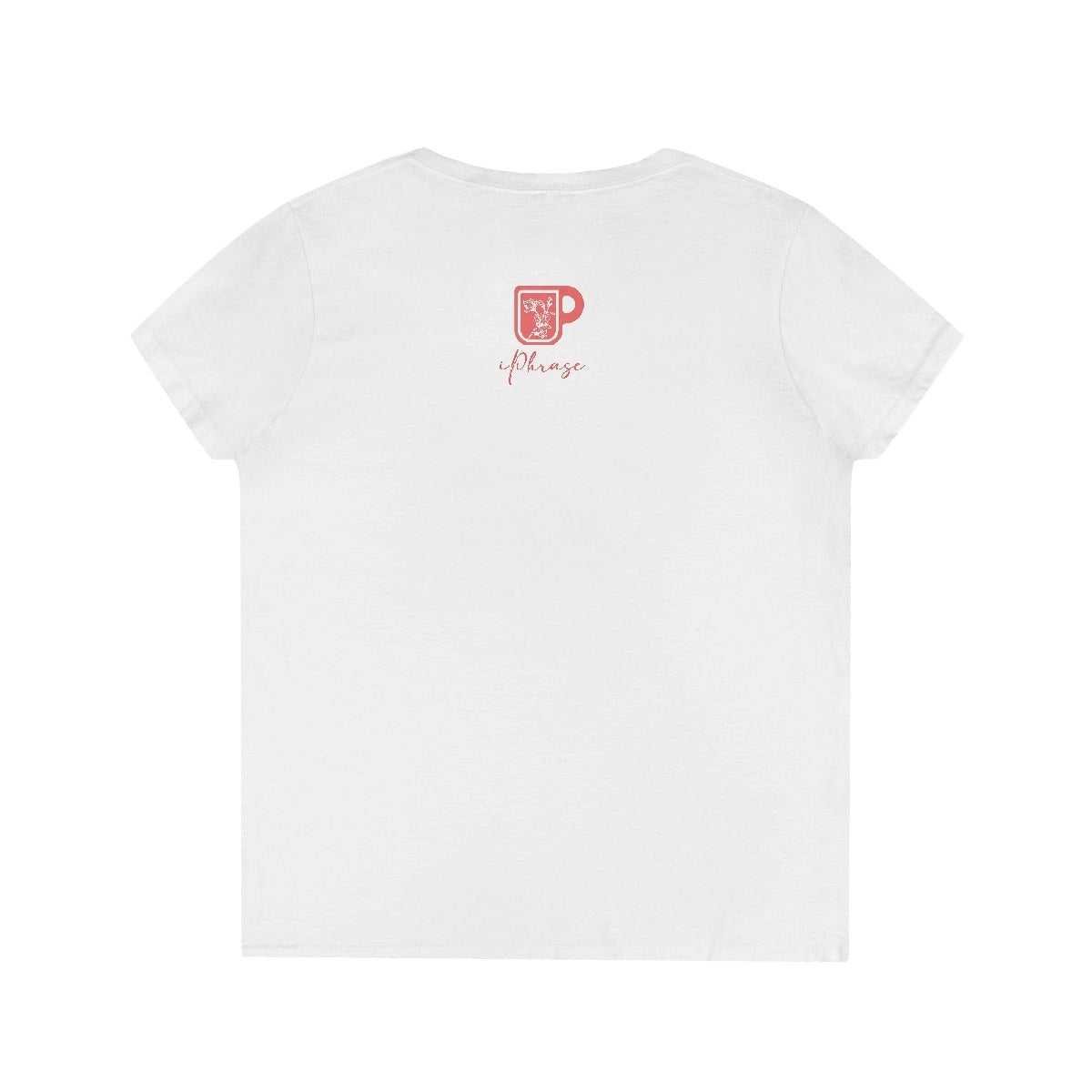 Trust in the Lord Heart Diamond Shape Ladies V-Neck T-Shirts