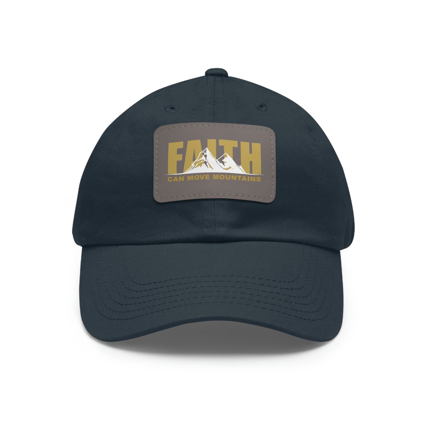 Popular Inspiring Quote Faith Can Move Mountains Baseball Hat