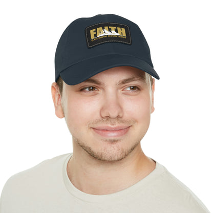 Popular Inspiring Quote Faith Can Move Mountains Baseball Hat