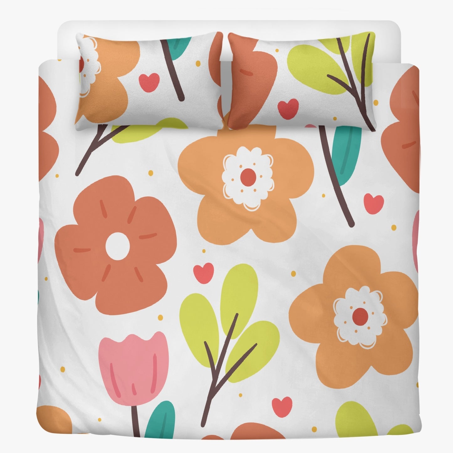 Flower Youth Girls Polyester Bedding Set