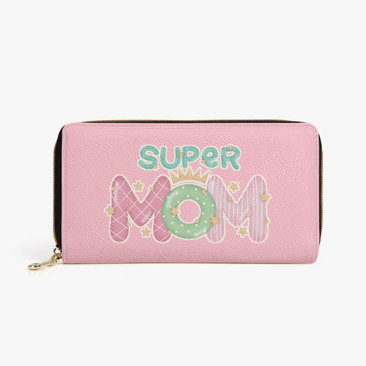 Super Mom - Long Type Zipper Purse