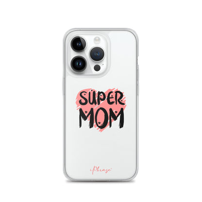 Super Mom Clear Case for iPhone®