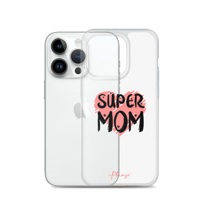 Super Mom Clear Case for iPhone®