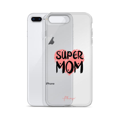 Super Mom Clear Case for iPhone®