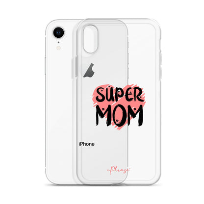 Super Mom Clear Case for iPhone®