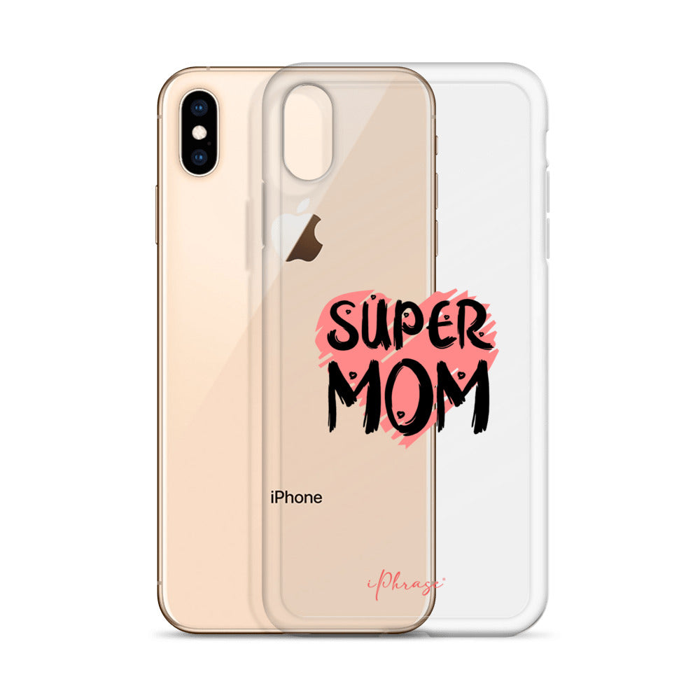 Super Mom Clear Case for iPhone®