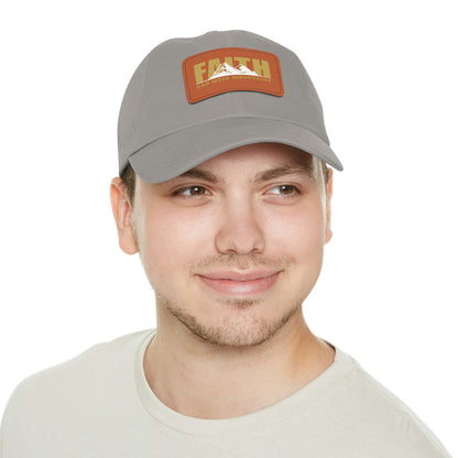 Popular Inspiring Quote Faith Can Move Mountains Baseball Hat