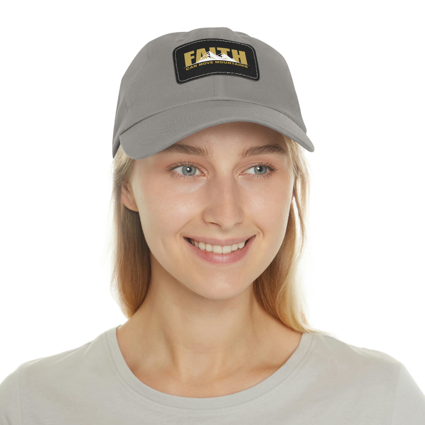 Popular Inspiring Quote Faith Can Move Mountains Baseball Hat