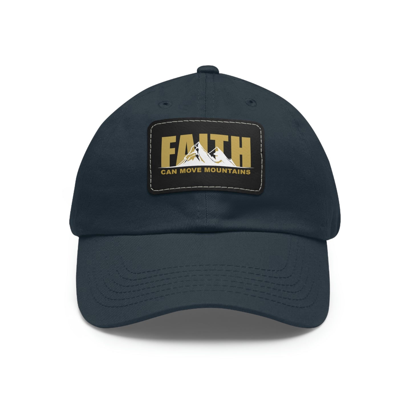 Popular Inspiring Quote Faith Can Move Mountains Baseball Hat