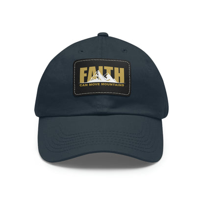 Popular Inspiring Quote Faith Can Move Mountains Baseball Hat