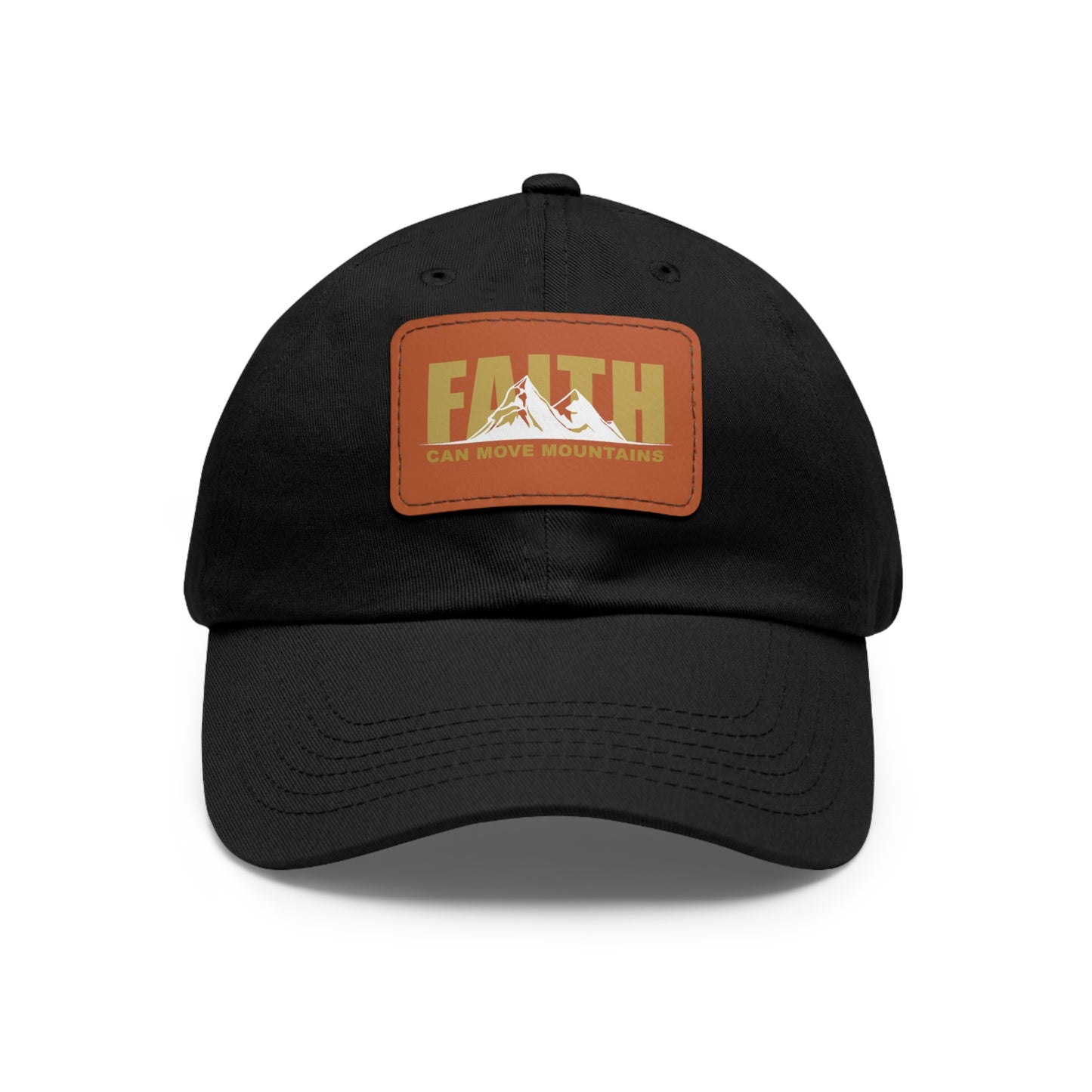 Popular Inspiring Quote Faith Can Move Mountains Baseball Hat
