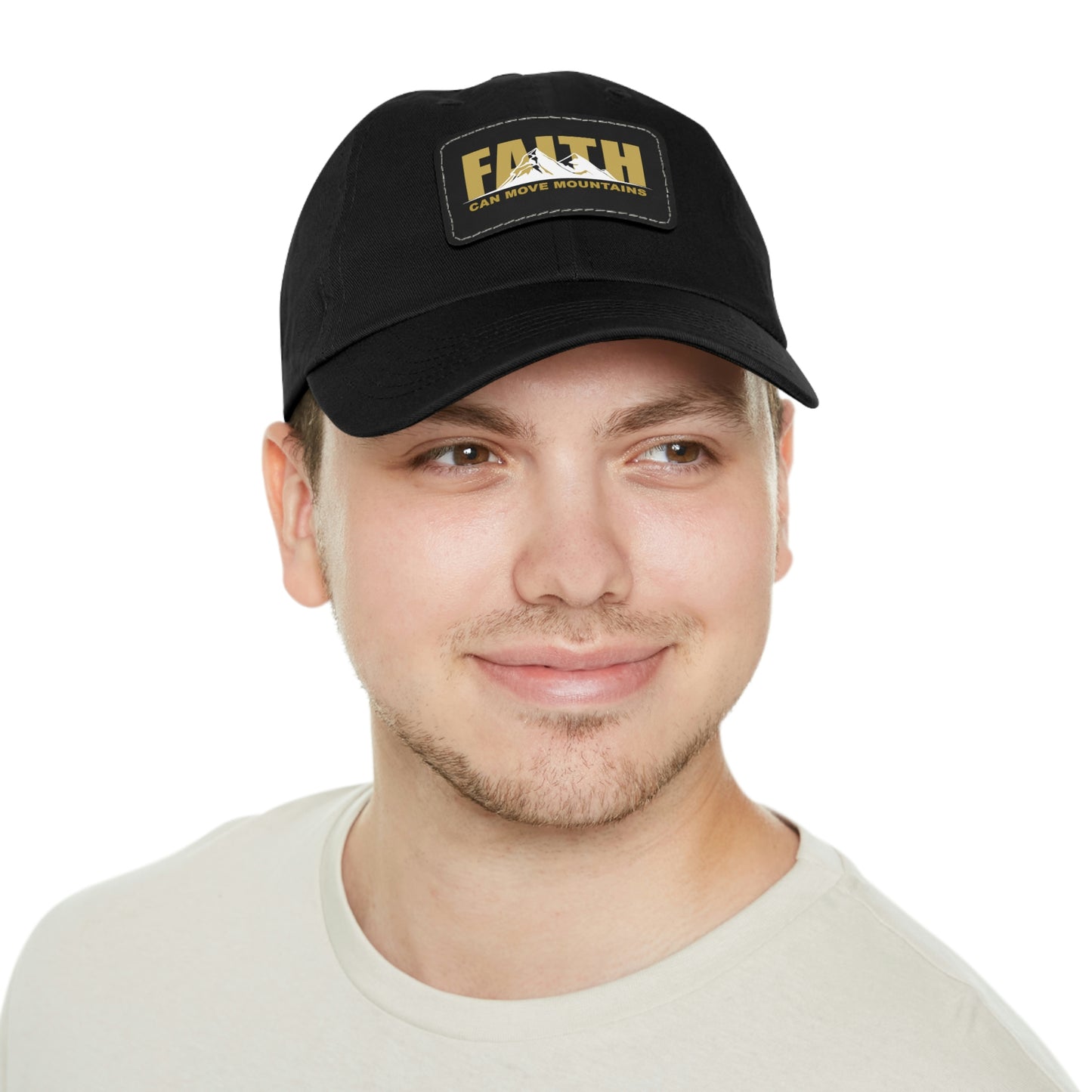 Popular Inspiring Quote Faith Can Move Mountains Baseball Hat