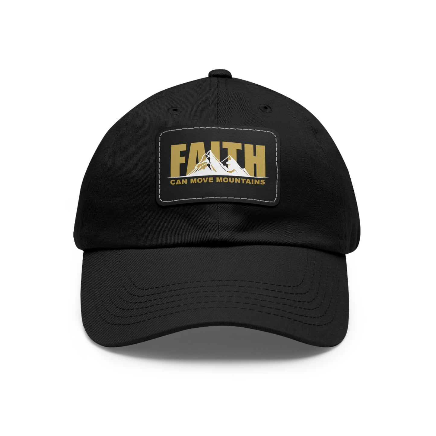 Popular Inspiring Quote Faith Can Move Mountains Baseball Hat