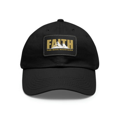 Popular Inspiring Quote Faith Can Move Mountains Baseball Hat
