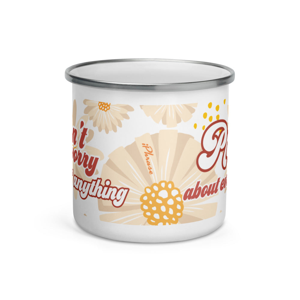Pray About Everything - Enamel Mug