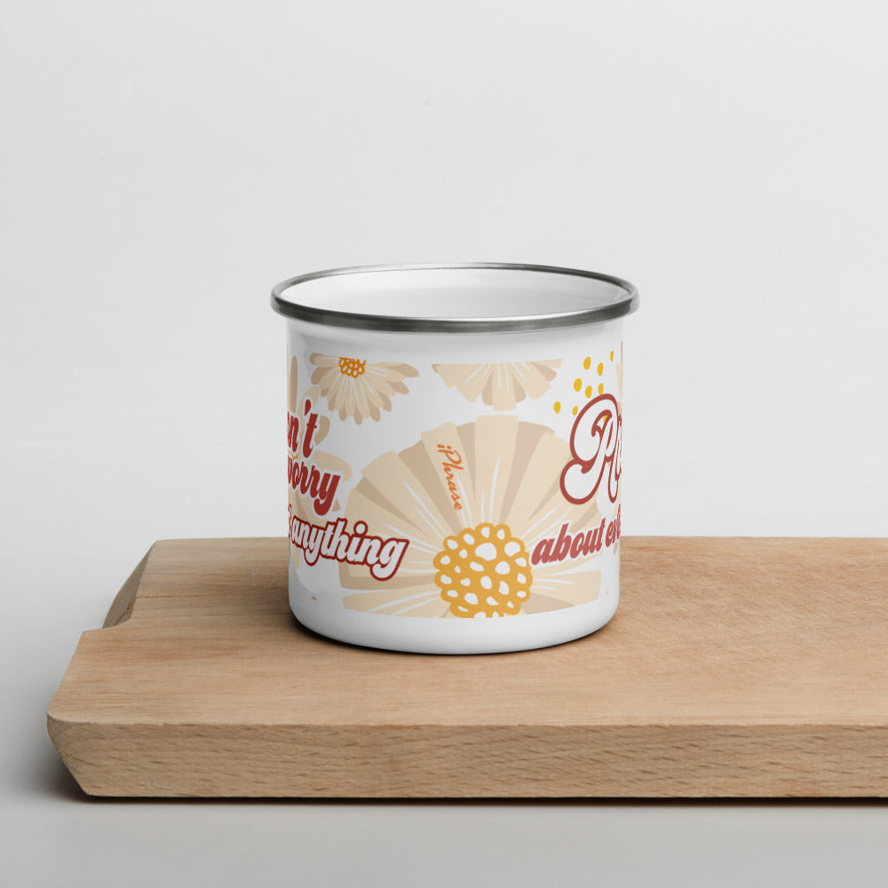Pray About Everything - Enamel Mug