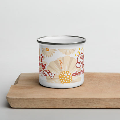 Pray About Everything - Enamel Mug