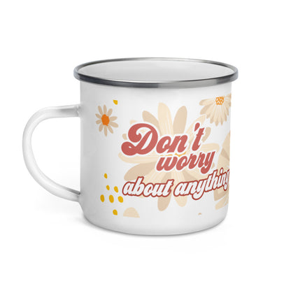 Pray About Everything - Enamel Mug