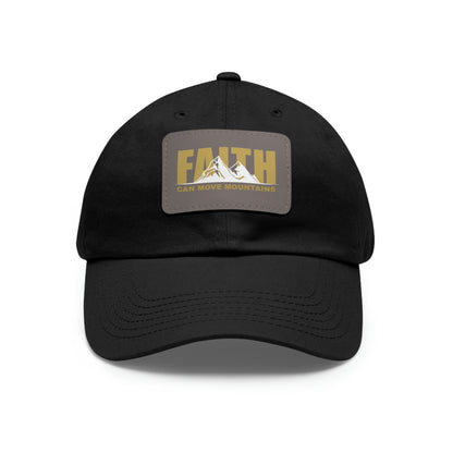 Popular Inspiring Quote Faith Can Move Mountains Baseball Hat