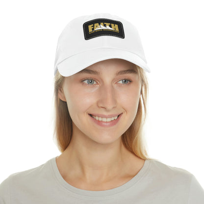 Popular Inspiring Quote Faith Can Move Mountains Baseball Hat