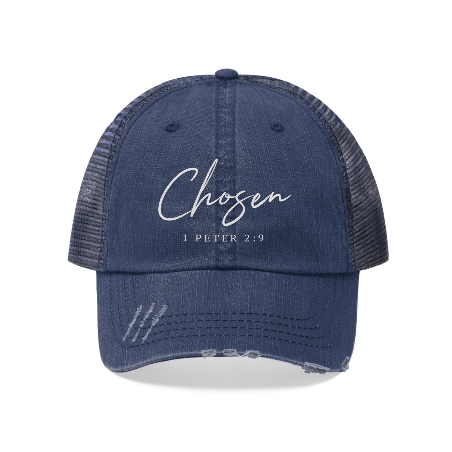 Inspiring Biblical "Chosen" Trucker Hat for Men and Women