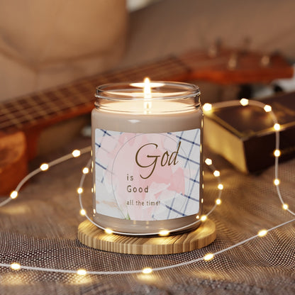 God is Good All the Time - Scented Soy Candle, 9oz